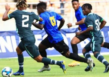 AFCON U23 Qualifier: Super Eagles Captain, Others Rain Cash On Team Nigeria To Beat Tanzania