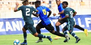 AFCON U23 Qualifier: Super Eagles Captain, Others Rain Cash On Team Nigeria To Beat Tanzania