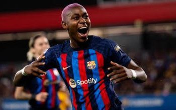 Again, Oshoala Towers High As Barcelona Humiliate Benfica In UEFA Champions League Clash