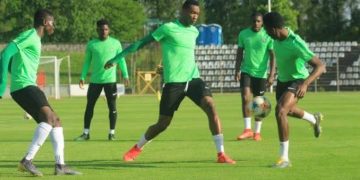 AFCON U23 Qualifier: Tanzania Delegation, Match Officials Storm Nigeria
