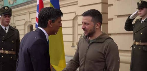 Rishi Sunak Meets President Zelenskyy In Kyiv - Heritage Times