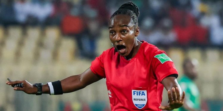 Rwandas Mukansanga Becomes First African Female Ref to Officiate at Mens World Cup Heritage Times