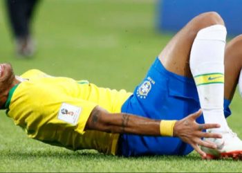 Neymar Injured In Brazil World Cup Win 