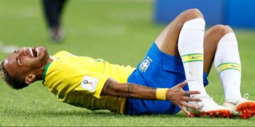 Neymar Injured In Brazil World Cup Win