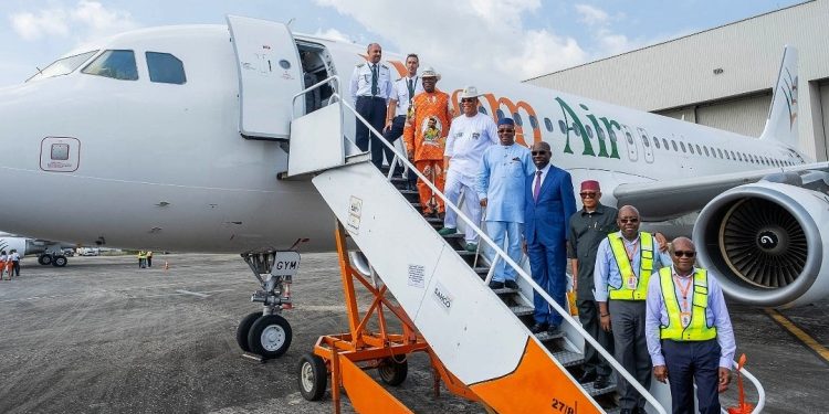 Nigeria Akwa Ibom Govt Takes Delivery Of Two New A320 Aircraft For Ibom Air - Heritage Times