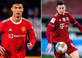 Ronaldo, Lewandowski Face-off As Barcelona, Manchester United Clash In Europa Playoffs