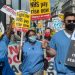 Industrial Action Over Pay Rise By UK Nurses Enters Day 2