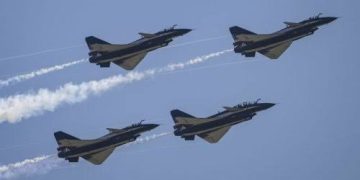 China Sends 47 Aircrafts Across Taiwan Strait In New Military “Strike Drills”
