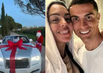 Ronaldo Gets Luxurious Car As Christmas Gift From Girlfriend 