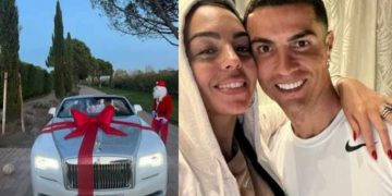 Ronaldo Gets Luxurious Car As Christmas Gift From Girlfriend