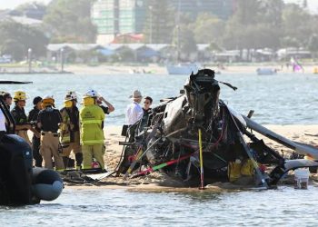 Four Dead After Two Helicopters Crash In Mid-Air Near Sea World On Gold Coast