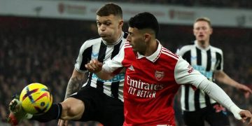 EPL: Newcastle Cage Arsenal, Manchester United Maintain Winning Run, Everton Collapse