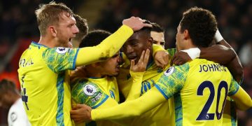 Awoniyi Rescues Forest, Osimhen Fires Blank As Napoli Surrender To Inter Milan