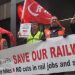 UK: Train Service Brought To Halt As Workers Commence Strike