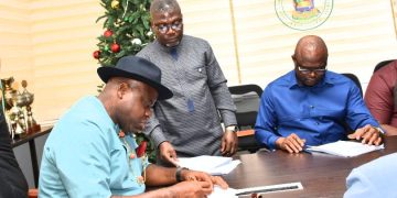 Nigeria: Diri Signs 2023 Appropriation, Contributory Pension Bills Into Law