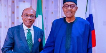 Again, President Buhari Meets Central Bank Governor