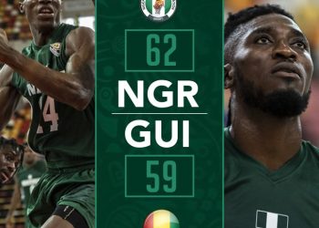 Nigeria Disarm Guinea, Extend Winning Streak In FIBA World Cup Qualifier