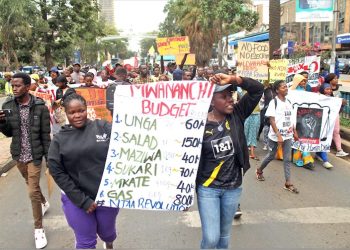 Kenya: Young Demonstrators Protest Cost Of Living In Nairobi