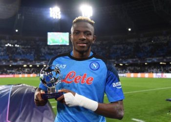 Osimhen Shines On, As Napoli Reach First Champions League Quarter-final Stage, Real Madrid Through