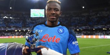Osimhen Shines On, As Napoli Reach First Champions League Quarter-final Stage, Real Madrid Through