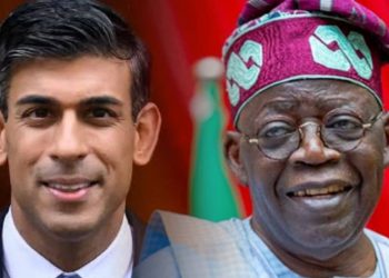 British Prime Minister Sunak Congratulates Tinubu On Election Victory