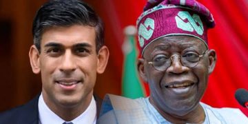 British Prime Minister Sunak Congratulates Tinubu On Election Victory