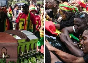 Ghana’s President, Others Mourn, Bid Atsu Farewell