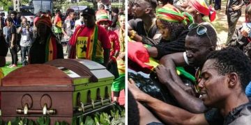 Ghana’s President, Others Mourn, Bid Atsu Farewell