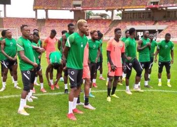 Road to Paris 2024: Nigeria Team Intensify Training, Await Foriegn Pros Ahead of U23 AFCON qualifier 