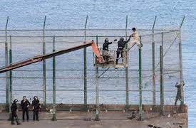 Morocco Forces Foil Over 150 Migrant Fence Crossing Attempt