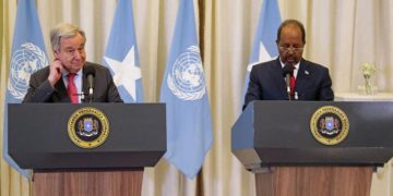 UN Chief, Guterres In Somalia, Appeals For Humanitarian Assistance