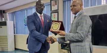 Gen. Ndiomu Visits NIMASA DG, Seeks Opportunities For Youths In Maritime Industry