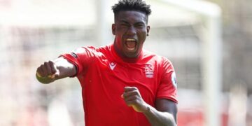 Nigeria’s Awoniyi Downs Arsenal, Hands Man City EPL Title