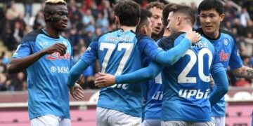 Napoli’s Seria A Title Celebration Put On Hold With Salernitana Draw