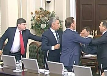 Russia, Ukraine MPs Exchange Punches At Turkey Conference