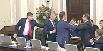 Russia, Ukraine MPs Exchange Punches At Turkey Conference