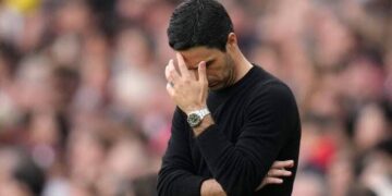 Premier League: Arsenal Lose Guard On Title Chase, Man City One Win Away