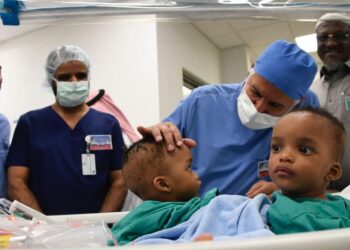 Nigerian Conjoined Twins Separated In Saudi Arabia