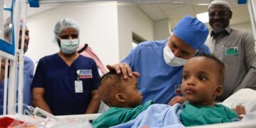 Nigerian Conjoined Twins Separated In Saudi Arabia
