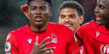 Nigeria’s Awoniyi Downs Arsenal, Hands Man City EPL Title 