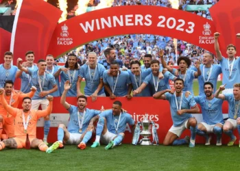Manchester City Dim United, Grab FA Cup, Near Treble Touch