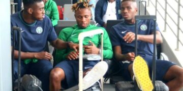 Nigeria’s Super Eagles Arrive Monrovia For Sierra Leone Clash In AFCON Qualifier