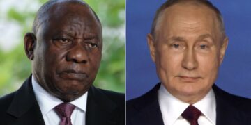 South African President Ramaphosa Tells Putin War In Ukraine Must End