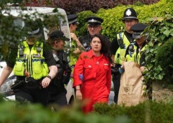 Environmental Activists Arrested After Climbing Roof Of UK Prime Minister’s Home