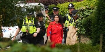 Environmental Activists Arrested After Climbing Roof Of UK Prime Minister’s Home