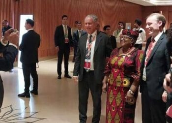 President Biden Sighted Taking Photograph Of WTO DG, Iweala At G-20 Summit