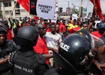 Dozens Arrested As Ghanaians Protest Economic Hardship