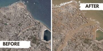 libya floods death toll rises full extent of damage unknown
