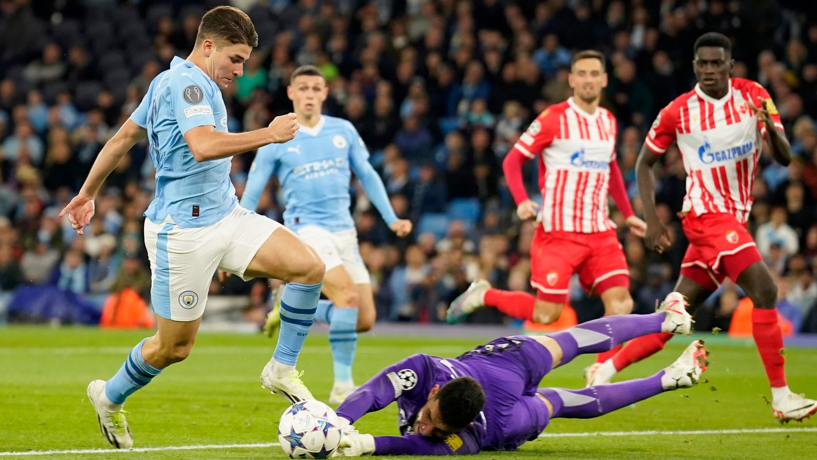 Haaland Fires Blank As Manchester City Begin UCL Title Defence With Win ...