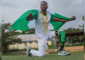Nigeria’s Azuegbulam Emerges First African To Win Invictus Medal